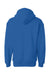 J America JA8830/8830 Mens Sport Lace Hooded Sweatshirt Hoodie w/ Pouch Pocket Royal Blue Flat Back