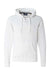 J America JA8830/8830 Mens Sport Lace Hooded Sweatshirt Hoodie w/ Pouch Pocket White Flat Front