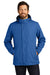 Port Authority J123 Mens All Weather 3-in-1 Water Resistant Full Zip Hooded Jacket True Blue Model Front