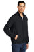 Port Authority J305 Mens Essential Water Resistant Full Zip Jacket Black Model 3q