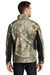 Port Authority J318C Mens Wind & Water Resistant Full Zip Jacket Realtree Xtra Camo/Black Model Back