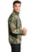 Port Authority J318C Mens Wind & Water Resistant Full Zip Jacket Realtree Xtra Camo/Black Model Side