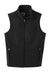 Port Authority J325 Mens Core Wind & Water Resistant Full Zip Vest Black Flat Front