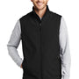 Port Authority Mens Core Wind & Water Resistant Full Zip Vest - Black