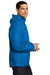 Port Authority J331 Mens All Conditions Waterproof Full Zip Hooded Jacket Direct Blue Model Side