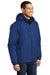 Port Authority J332 Mens Vortex 3-in-1 Waterproof Full Zip Hooded Jacket Night Sky Blue/Black Model 3q