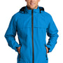 Port Authority Mens Torrent Waterproof Full Zip Hooded Jacket - Direct Blue