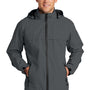 Port Authority Mens Torrent Waterproof Full Zip Hooded Jacket - Magnet Grey