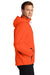 Port Authority J333 Mens Torrent Waterproof Full Zip Hooded Jacket Orange Crush Model Side