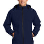 Port Authority Mens Torrent Waterproof Full Zip Hooded Jacket - True Navy Blue