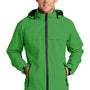 Port Authority Mens Torrent Waterproof Full Zip Hooded Jacket - Vine Green