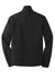 Port Authority J336 Mens Wind & Water Resistant Full Zip Jacket Black Flat Back