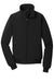 Port Authority J337 Mens Bomber Wind & Water Resistant Full Zip Jacket Black Flat Front