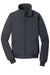 Port Authority J337 Mens Bomber Wind & Water Resistant Full Zip Jacket Battleship Grey Flat Front