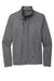 Port Authority J339 Mens Stream Wind & Water Resistant Full Zip Jacket Heather Graphite Grey Flat Front