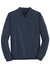 Port Authority J342 Mens Zephyr Wind & Water Resistant V-Neck Wind Jacket Dress Navy Blue Flat Front