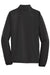 Port Authority J343 Mens Zephyr Wind & Water Resistant 1/4 Zip Jacket Black Flat Back