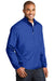 Port Authority J343 Mens Zephyr Wind & Water Resistant 1/4 Zip Jacket True Royal Blue Model 3q