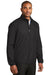 Port Authority J344 Mens Zephyr Wind & Water Resistant Full Zip Jacket Black Model 3q