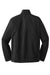 Port Authority J354 Mens Challenger II Wind & Water Resistant Full Zip Jacket Black Flat Back