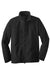 Port Authority J354 Mens Challenger II Wind & Water Resistant Full Zip Jacket Black Flat Front