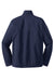 Port Authority J354 Mens Challenger II Wind & Water Resistant Full Zip Jacket True Navy Blue Flat Back