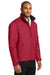 Port Authority J354 Mens Challenger II Wind & Water Resistant Full Zip Jacket True Red/True Black Model 3q