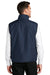 Port Authority J355 Mens Challenger Wind & Water Resistant Full Zip Vest Navy Blue Model Back