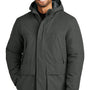 Port Authority Mens Latitude Windproof & Waterproof Full Zip Hooded Parka - Smoke Grey