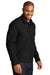 Port Authority J417 Mens Mechanic Wind & Water Resistant Full Zip Soft Shell Jacket Black Model 3q