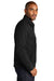 Port Authority J417 Mens Mechanic Wind & Water Resistant Full Zip Soft Shell Jacket Black Model Side