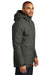 Port Authority J599 Mens Excursion Water Resistant Full Zip Hooded Parka Storm Grey Model Side