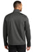 Port Authority J617 Mens Flexshell Full Zip Jacket Steel Grey Model Back