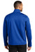 Port Authority J617 Mens Flexshell Full Zip Jacket True Royal Blue Model Back