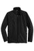 Port Authority J705/TLJ705 Mens Wind & Water Resistant Full Zip Jacket Black Flat Front