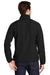 Port Authority J705/TLJ705 Mens Wind & Water Resistant Full Zip Jacket Black Model Back