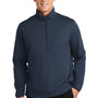 Port Authority Mens Active Wind & Water Resistant 1/4 Zip Jacket - Dress Navy Blue