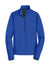 Port Authority J716 Mens Active Wind & Water Resistant 1/4 Zip Jacket True Royal Blue Flat Front