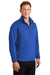 Port Authority J716 Mens Active Wind & Water Resistant 1/4 Zip Jacket True Royal Blue Model 3q