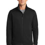 Port Authority Mens Active Wind & Water Resistant Full Zip Jacket - Deep Black