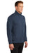 Port Authority J717 Mens Active Wind & Water Resistant Full Zip Jacket Dress Navy Blue Model 3q