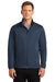 Port Authority J717 Mens Active Wind & Water Resistant Full Zip Jacket Dress Navy Blue Model Front