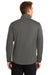 Port Authority J717 Mens Active Wind & Water Resistant Full Zip Jacket Steel Grey Model Back