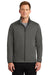 Port Authority J717 Mens Active Wind & Water Resistant Full Zip Jacket Steel Grey Model Front