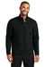 Port Authority J720 Mens C-FREE Core Soft Shell Full Zip Jacket Deep Black Model Front