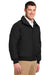 Port Authority J754/TLJ754 Mens Challenger Wind & Water Resistant Full Zip Jacket True Black Model 3q