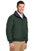 Port Authority J754/TLJ754 Mens Challenger Wind & Water Resistant Full Zip Jacket True Hunter Green/True Navy Blue Model 3q