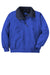 Port Authority J754/TLJ754 Mens Challenger Wind & Water Resistant Full Zip Jacket True Royal Blue/True Navy Blue Flat Front