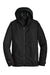 Port Authority J7710 Mens Northwest Slicker Waterproof Full Zip Hooded Jacket Black Flat Front