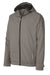 Port Authority J7710 Mens Northwest Slicker Waterproof Full Zip Hooded Jacket Northern Grey Flat Front